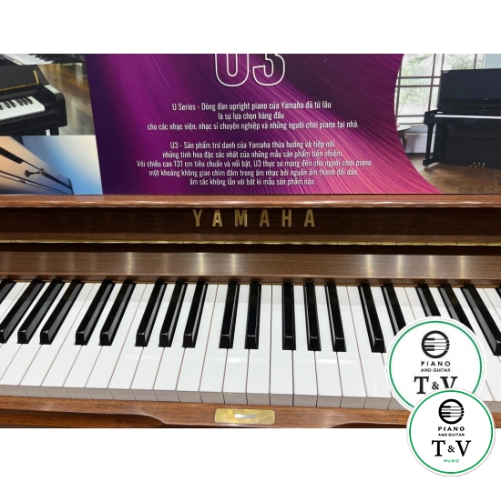 Yamaha U3 ( Wood ) ( Brand New )(1)