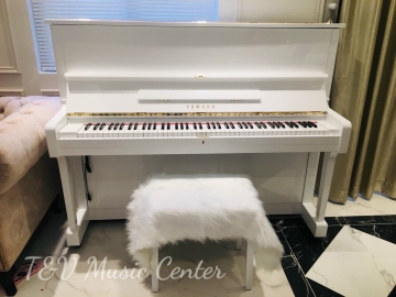 Yamaha U1H WH