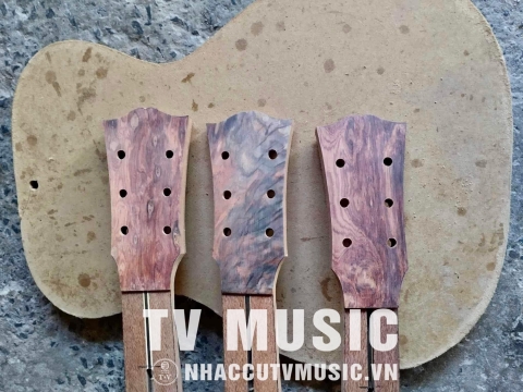 Công Đoạn Sản Xuất Guitar Custom Việt Nam